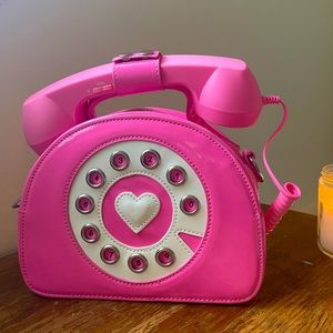 Dolls Kill Pink Phone Purse